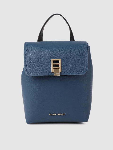 

Allen Solly Women Blue Solid Backpack