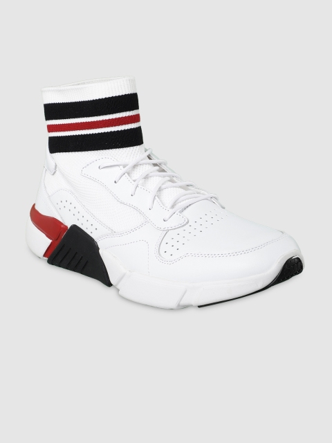 

Skechers Men White Mark Nason BLOCK - VARSITY Leather Sneakers