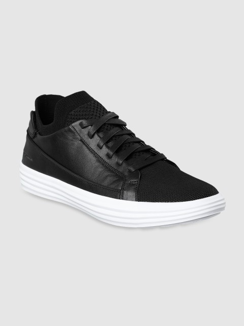 

Skechers Men Black Mark Nason SHOGUN - DOWN TIME Leather Sneakers