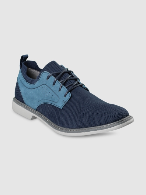 

Skechers Men Navy Blue Colourblocked Mark Nason CLUBMAN - WESTSIDE Derbys