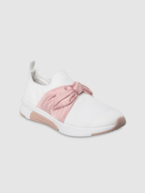 

Skechers Women White & Pink Mark Nason MODERN JOGGER - DEBBIE Sneakers