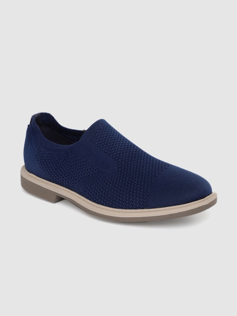 

Skechers Men Navy Blue MONZA Slip-On Sneakers
