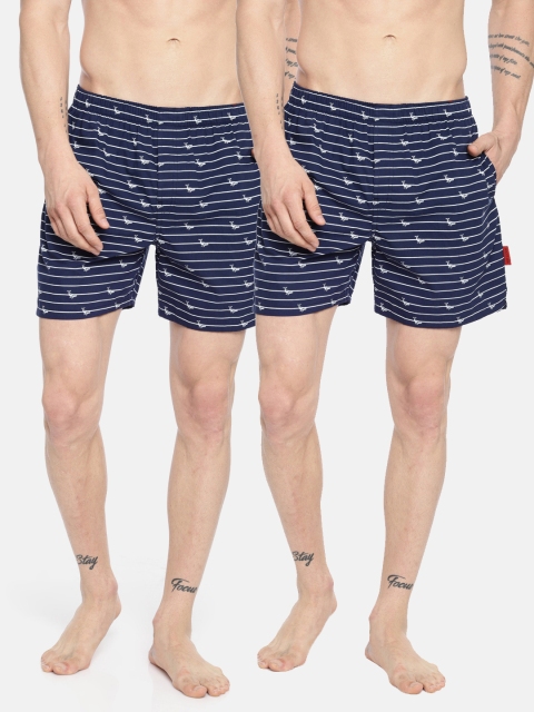 

Fruit of the Loom Set of 2 Boxer, Navy blue
