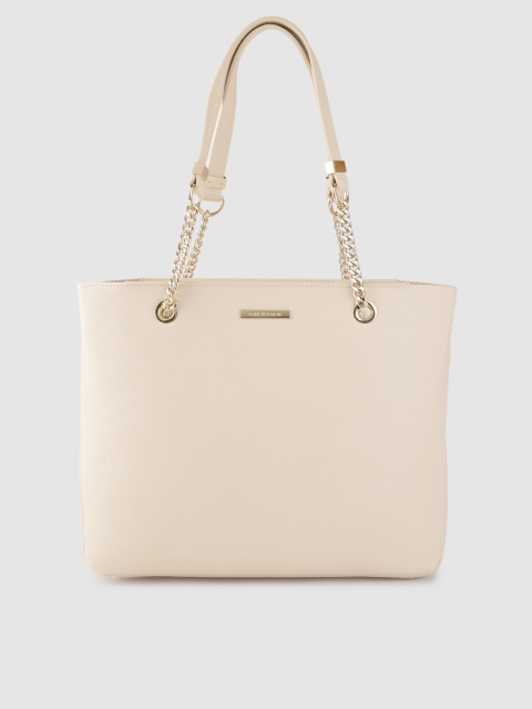 

Forever New Nude-Coloured Solid Shoulder Bag