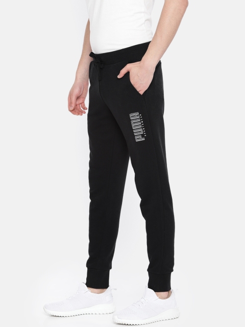 

Puma Men Black Solid Regular Fit TR cl Joggers