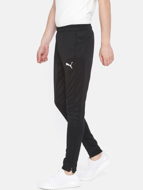 

Puma Men Black Solid Slim Fit Active Tricot Track Pants
