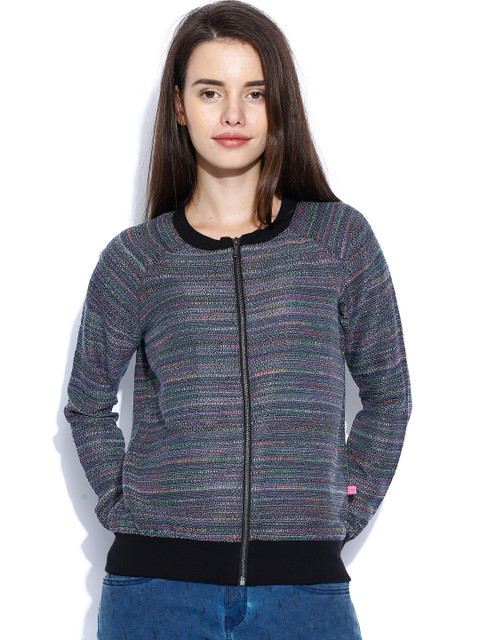 

United Colors of Benetton Multicoloured Textured Jacket, Multi