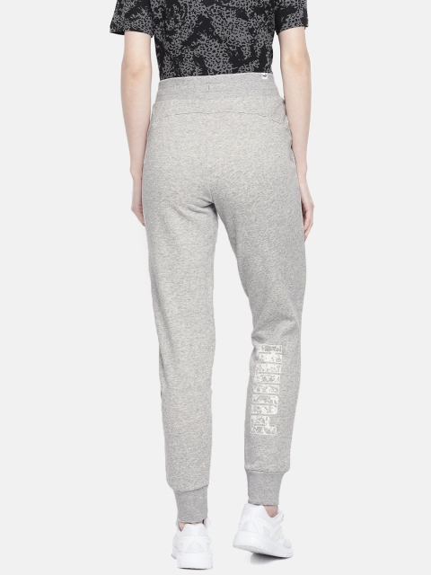 

Puma Women Grey Melange Regular Fit Solid KA Joggers