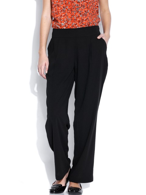 

United Colors of Benetton Black Palazzo Trousers