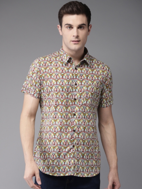 

Anouk Men Multicoloured Printed Casual Shirt, Multi