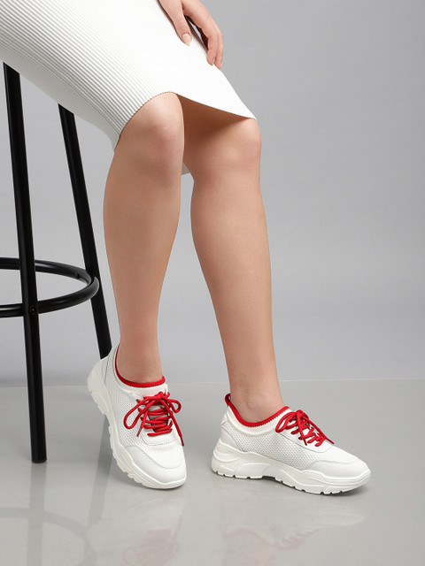 

Kook N Keech Women White Sneakers