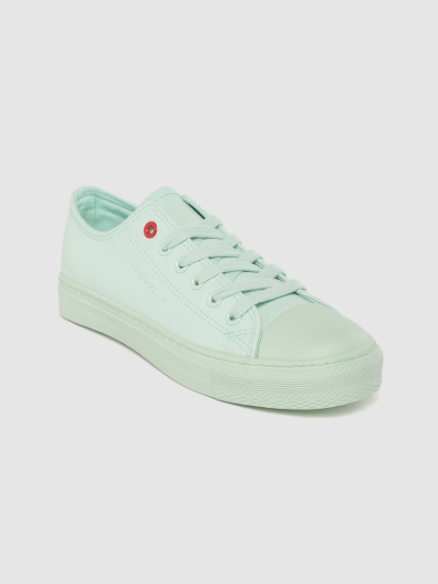 

Allen Solly Women Sea Green Solid Sneakers
