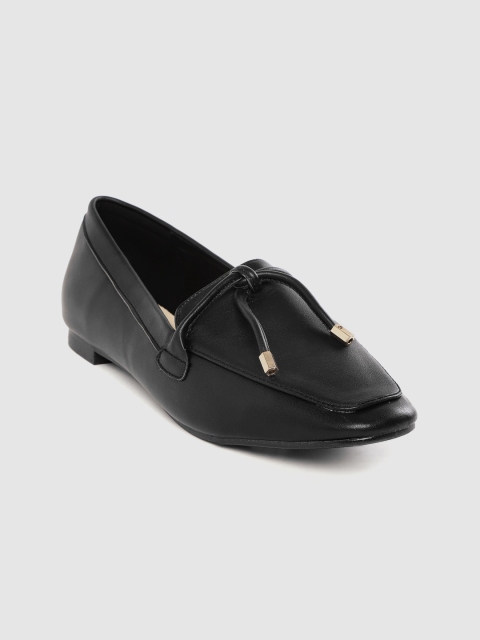 

Allen Solly Women Black Solid Slip-Ons