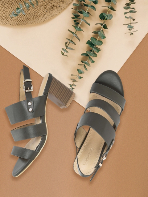 

Allen Solly Women Olive Green Solid Heels