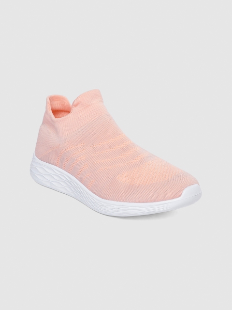 

Allen Solly Women Pink Slip-On Sneakers