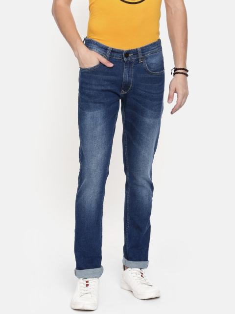 

SPYKAR Men Blue Rover Slim Fit Low-Rise Clean Look Stretchable Jeans