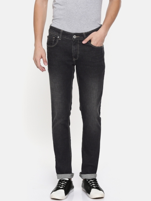 

SPYKAR Men Black Skinny Fit Low-Rise Clean Look Stretchable Jeans