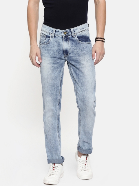 

SPYKAR Men Blue Rover Slim Fit Low-Rise Clean Look Stretchable Jeans