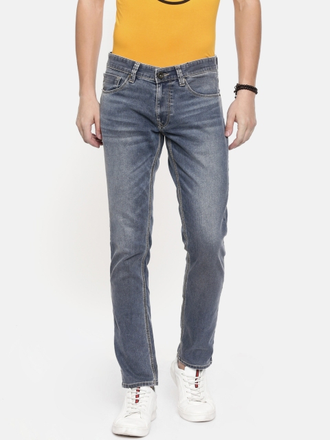 

SPYKAR Men Blue Rover Slim Fit Low-Rise Clean Look Stretchable Jeans