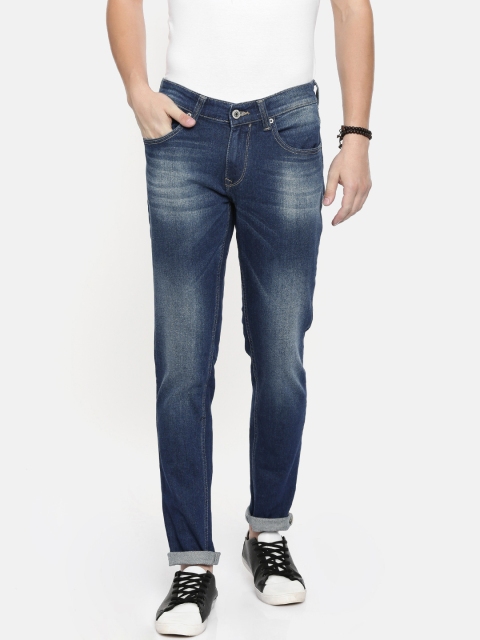 

SPYKAR Men Blue Skinny Fit Low-Rise Clean Look Stretchable Jeans