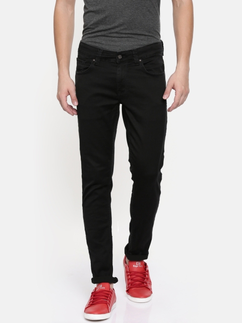 

SPYKAR Men Black Skinny Fit Low-Rise Clean Look Stretchable Jeans