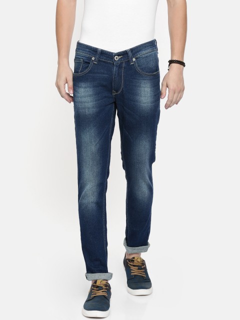 

SPYKAR Men Blue Skinny Fit Low-Rise Clean Look Stretchable Jeans