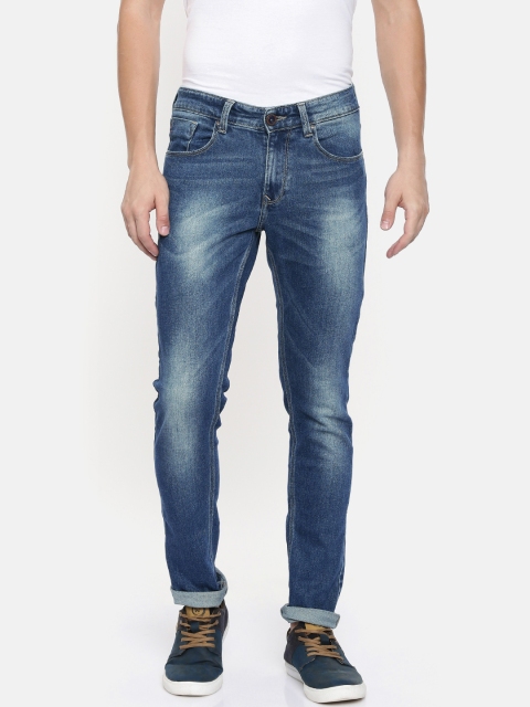

SPYKAR Men Blue Slim Fit Low-Rise Clean Look Stretchable Jeans