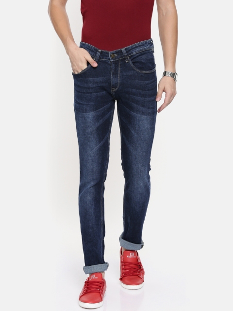 

SPYKAR Men Blue Skinny Fit Low-Rise Clean Look Stretchable Jeans