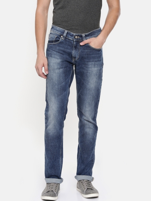 

SPYKAR Men Blue Skinny Fit Low-Rise Clean Look Stretchable Jeans