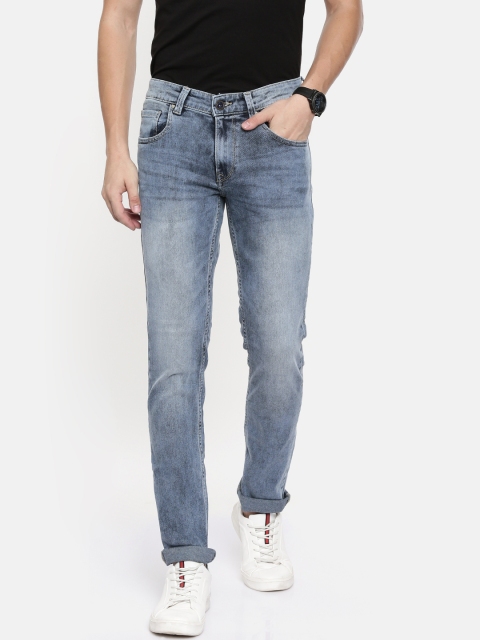 

SPYKAR Men Blue Rover Slim Fit Low-Rise Clean Look Stretchable Jeans