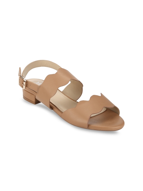 

Mode by Red Tape Women Brown Solid Open Toe Flats