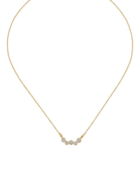 

Mia by Tanishq 14KT Yellow Gold Diamond Necklace