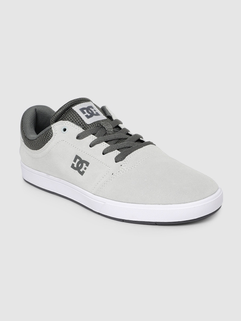 

DC Men Grey Suede Sneakers