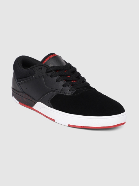 

DC Men Black Suede Sneakers