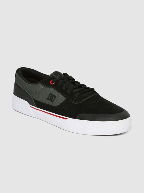 

DC Men Black & Grey Sneakers