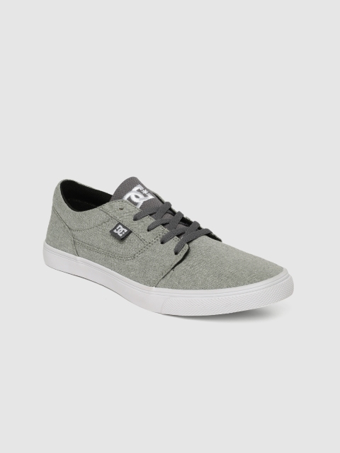 

DC Women Grey Solid Sneakers