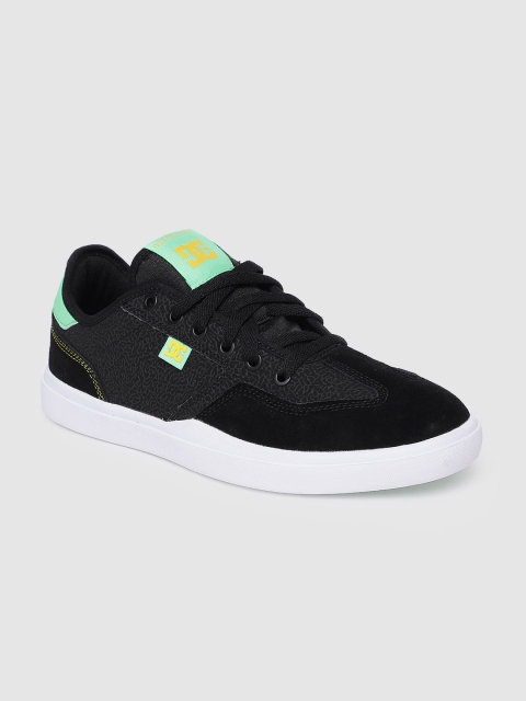 

DC Men Black Vestrey Suede Sneakers