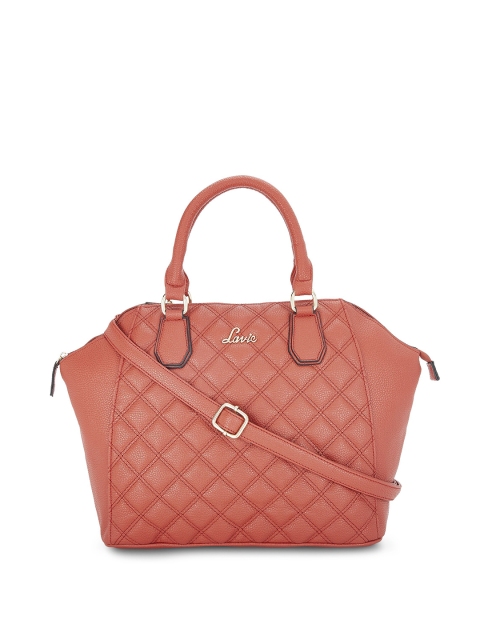 

Lavie Red Solid Handheld Bag