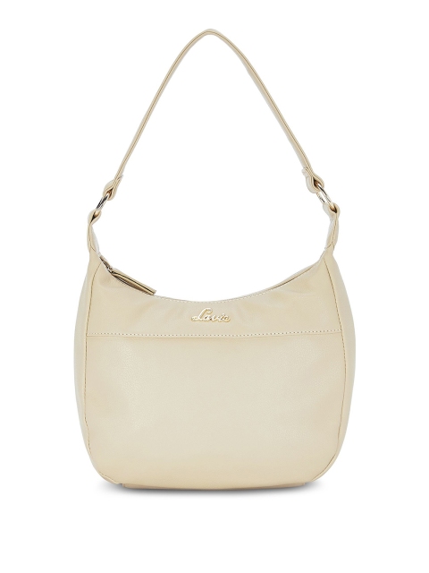 

Lavie Beige Solid Handheld Bag