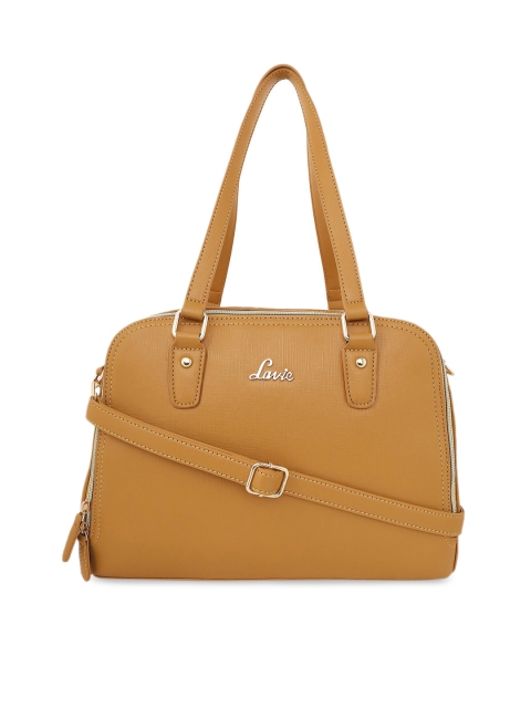 

Lavie Yellow Solid Shoulder Bag