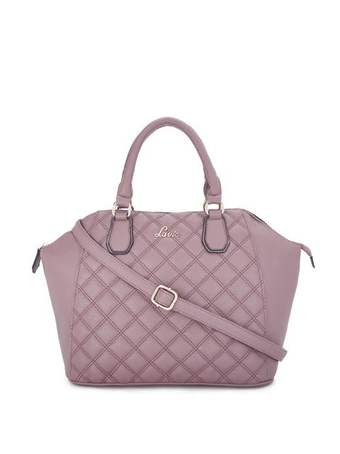 

Lavie Women Pink Textured Handheld Bag
