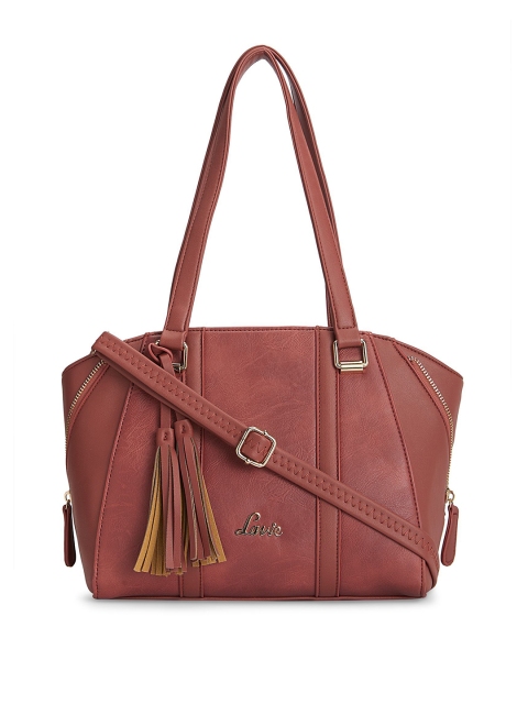 

Lavie Orange Solid Shoulder Bag