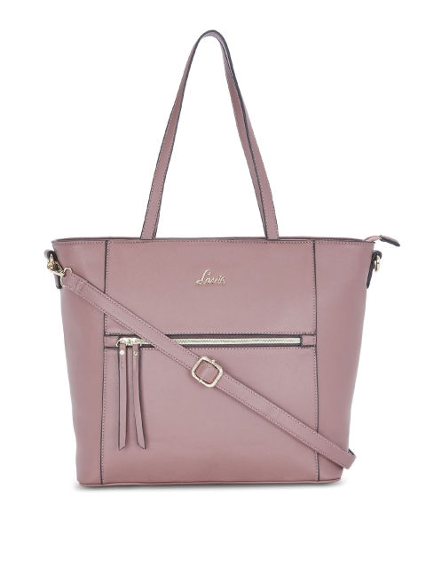 

Lavie Purple Solid Handheld Bag