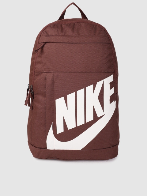 

Nike Unisex Brown Brand Logo Backpack