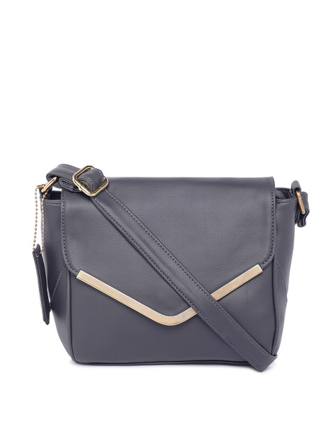 

Anna Claire Grey Solid Sling Bag