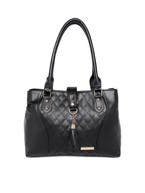 

Anna Claire Black Solid Shoulder Bag