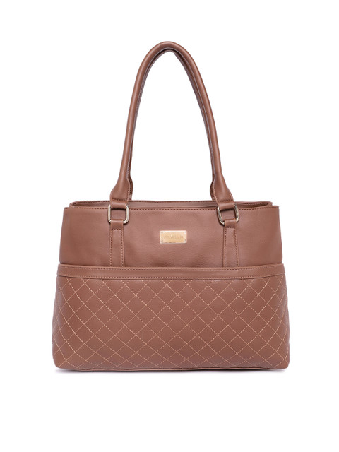 

Anna Claire Brown Solid Shoulder Bag