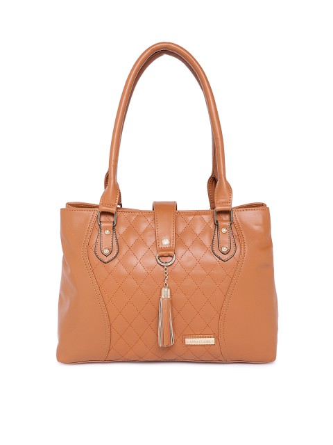 

Anna Claire Tan Brown Solid Shoulder Bag