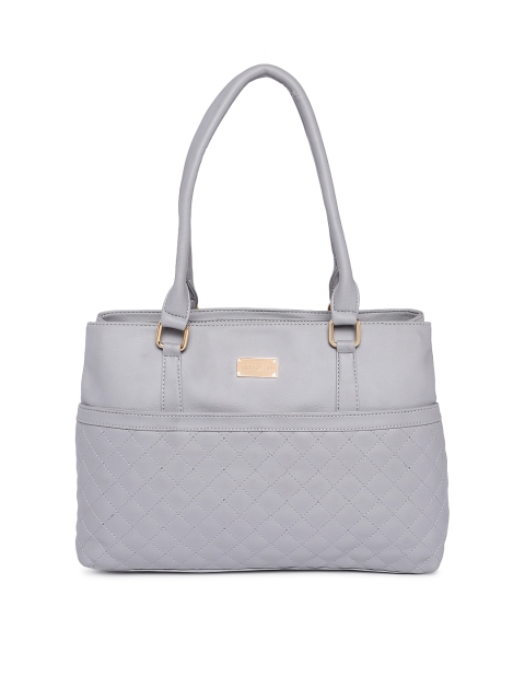 

Anna Claire Grey Solid Shoulder Bag
