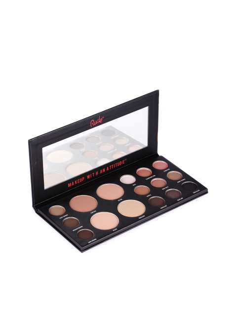 

Rude Cosmetics In Your Face 3-in-1 Palette, Multi